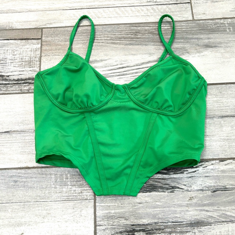 CORSET CROP TOP